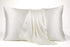 Lanest Satin-Silk Pillowcase Queen, White, Breathable, Super Soft, Cooling for Hair and Skin