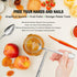 Grapefruit Spoons, Serrated Edge Stainless Steel Fruit Knife, Dessert Spoons for Citrus, Lemon, Kiwi, Salads, Melon
