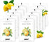 12 Packs Closet MYARO Lemon Scented Sachets for Drawer Bathroom Odor Eliminator - Fresh Home Fragrance Car Air Frehener
