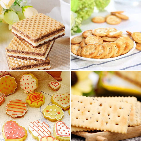 10 PCS Cookie Cutters Set, Plaque Frame Fondant Tiles Biscuit Cutter Molds for Cookie Fruit Shapes
