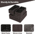 Drawer Organizer Bins, Set of 4 Woven Storage Stackable Box for Organizing Drawers, Shelves, Cabinets, and Dressers