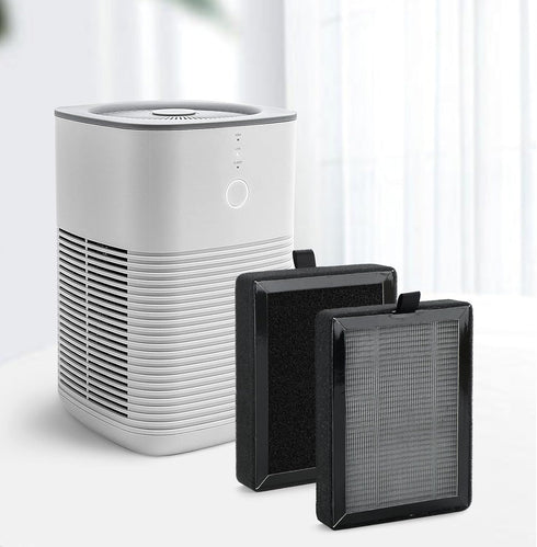 LV-H128 Replacement HEPA Filter - For LEVOIT LV-H128, PUURVSAS (HM669A), ROVACS (RV60) Air Cleaner, 4 Pack