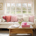 Set 2 Couch,18x18 Inch MIULEE Light Pink Bow Pillow Covers Coquette Room Decor Aesthetic of Spring Decorative Cute Girl