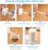 40 Pieces Humidifier Filter Cotton Refill, Travel Mini Humidifier Filters for Portable Personal USB Humidifiers