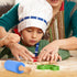 Mini Silicone Rolling Pin for Kids, Non-stick Surface Wood Handle, 2 Pack, 9 Inch