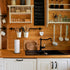 Blue Donuts Countertop Paper Towel Holder - Easy One-Handed Tear, Farmhouse Style, Bronze Finish