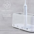 3-Slot, Counter YouCopia The Ledge Toothbrush Holder, Bathroom Vanity Organizer with Cord Slots, Removable Base