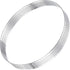 uxcell 2pcs Stainless Steel Cake Rings for Baking, 5.9" Diameter Perforated Mousse Ring for Cake Dessert