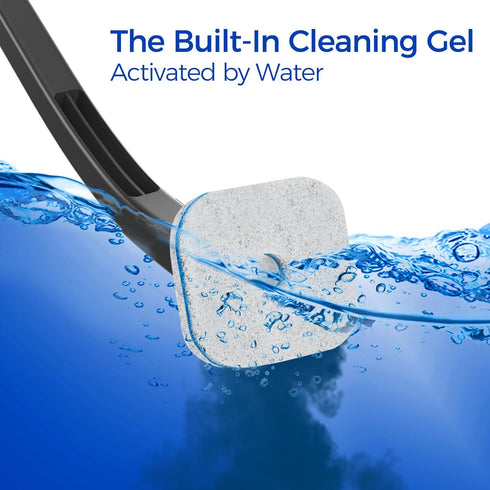 14 Set Disposable Toilet Brush, Refills Toilet Bowl Cleaner Wand, Toilet Cleaner Brush Toilet Cleaning System Toilet
