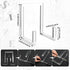 2 Pcs Acrylic Plate Stand Clear Easel Stand for Display 8 Inch Acrylic Photo Frame Bowl Stands Holder Tall Clear Vinyl Record Storage Decorative Plate for Photo Book Plates