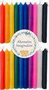 Alternative Imagination 4" Mini Taper Chime Candles, Unscented Box of 20, Great for Birthday Parties