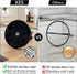 KES Matte Black Paper Towel Holder - Countertop Kitchen Roll Holder Stand for Standard or Giant Rolls