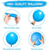 134Pcs 5 10 12 18 Inch Light Blue Balloons Different Sizes Light Blue Balloon Garland Arch Kit, Blue Latex Balloons