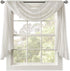 Madison Park Harper Sheer Curtain for Living Room, Lightweight Window Treatment 42" x 144", White