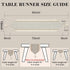 72 Inches yuboo Boho Table Runner Triangular End - Rustic Farmhouse Dresser Runners for Bedroom, Coffee Table, Kitchen