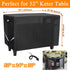 Cover-55" 24" 32" Outdoor Prep Table x x Heavy Duty Waterproof Grill Cover Compatible with Keter Unity Portable