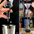 LINALL Bitters Bottle Set of 3-1.7oz/50ml Dasher Bottles with Gold, Rose Gold, and Matte Black Dasher Top for Craft
