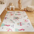 SLEEP ZONE Kids Rugs for Playroom, Area Rugs for Girls Bedroom Princess