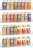 Sezanrpt Acrylic Wall Spice Rack Organizer, Seasoning Rack Shelf Organizer, Clear Wall