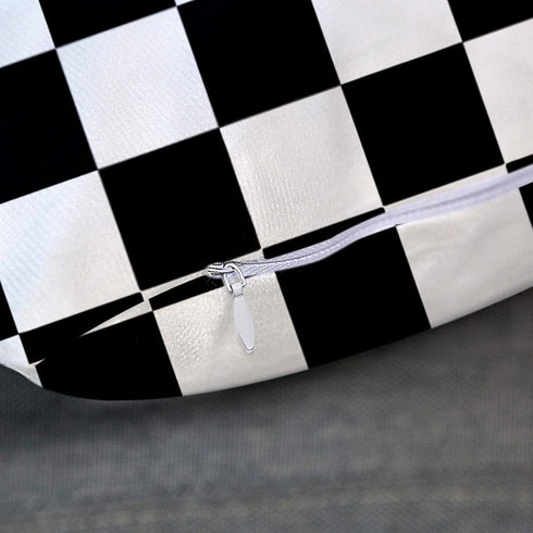Emvency Throw Pillow Cover Race Classic Checkered I Bleed Racing Check, 16 x 16 Inch