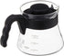 Hario V60 Glass Coffee Server, Black, 450ml