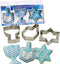 Rite Lite Set of 3 Chanukah Cookie Cutters Sheets - Dreidel, Menorah,