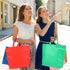 Reusable Gift Bag with Handles, 22 Pcs Large Tote Bags Bulk, 11 Colors for Shopping, Groceries, Birthday Party