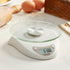 Taylor Digital Kitchen Scale with Glass Platform, Weighs up to 11 Pounds, White