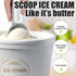 7 inch CUNSENR Ice Cream Scoop - One-Piece Nonstick Aluminum Ice Cream Scooper - Professional Metal Ice Cream Spoon