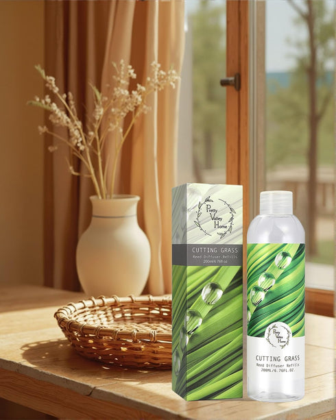 Home Reed Diffuser Refill, Cutting Grass Scent