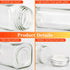 12/24/36/48pcs Glass Spice Jars, 4oz Empty Jars with Metal Caps, Labels, Shaker Lids, Collapsible Funnel, Seasoning