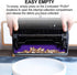 Yocada Carpet Sweeper Cleaner for Home Office, Purple Cleaner for Low Carpets, Rugs, Pet Hair, Dust, and Scraps