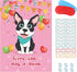 Pin The Bone on The Dog Party Game - 48 Pcs Bone for Dog Themed Birthday Party Supplies