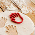 Suck UK Hand Cookie Cutter - Hand Shaped Novelty Cookie Cutter - Plastic Pastry Cutters for Kids - Red