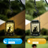 Styleonme Mobile Outdoor Solar Lanterns, Cat & Butterfly Fairy Lights Theme Garden Decor Gifts for Mom