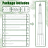 5.2FT 16mm Obelisk Trellis for Climbing Plants Outdoor, Rust-Proof Extra Thickened Plastic-Coated Metal Pipes, Indoor