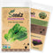 Organic Spinach Seeds, APPR. 225, Butterflay Spinach, Heirloom Vegetable Seeds, Certified Organic,