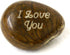 Handmade “I Love You” Engraved Tagua Nut – Eco-Friendly Keepsake – Unique Romantic Gift Idea