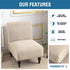 Armless Armless Armless Armless Eco-Ancheng Chair Slipcover Removable Accent Chairs Covers Washable Slipper Chair