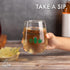 Funny Wine Glass Gift, 17 Oz Stemless Wine Glass (What The Fucculent)