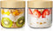 2 pack 10oz Overnight Oats Containers with Bamboo Lids, Glass Jars with