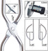 Stainless Steel Kitchen Scissor Tongs Set - 2-Piece (10/13 Inch) for Cooking, Grilling, Serving
