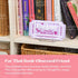 KACIOLA STUDIO Library Sign, Bookish Decor for Book Nook, Gifts for Booklovers/Reader/Women, Bookshelf Book Store
