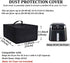 Air Fryer Cover Heavy Duty Heat-Resistant Dust-proof Waterproof Dust Protective Cover Case Compatible With Ninja Air Fryer Pro XL 6-in-1 with 6.5 QT, AF181 (16.9"D×13.8"W×11.8"H) (Black)