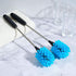 Stainless Steel Water Bottle Brush, Long Handle Scrubbing Brush for Cleaning Bottles, 2 Pack