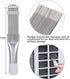 5 Pcs Air Conditioner Fin Cleaner Set, 3 Fin Combs, Condensers Fin Straighteners, and 2 Condenser Brushes