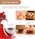 C-shaped K45DH Coated Dough Hook, Attachment for KitchenAid 4.5-5.0 Quart Bowl, Compatible with K45