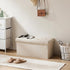 30in 350Lbs,Storage DUMOS Storage Ottoman Bench, Foot Rest Stool Load Chest with Padded Seat, End of Bed Bedroom Bench