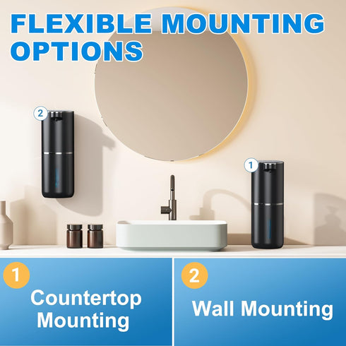 1200mAh Fantictas Automatic Foaming Soap Dispenser Foaming Hand Sanitizer Touchless Soap Dispenser Rechargeable