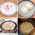 4 Pieces Round Silicone Reusable Steamer Mat Mesh Sheets for Food Dehydrator, 10" Diameter